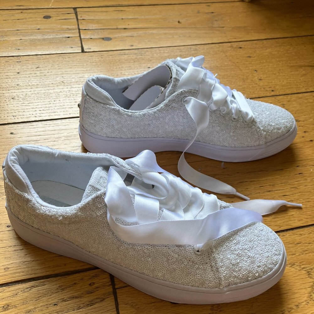 Keds Alley Sequins Sneaker White